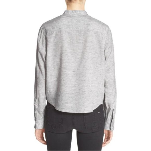 RAG & BONE /JEAN | Leeds Button Up Blouse | Sz. XS - Picture 5 of 9